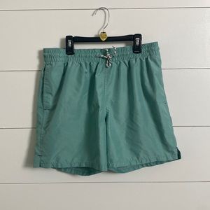 Goodfellow & Co  MENS TEAL BATHING SUIT! SIZE MEDIUM.